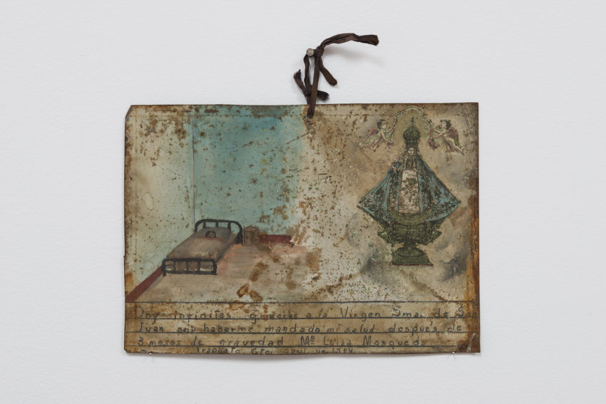 Unknown Artist, Ex-Voto 1954). 10 x 71⁄2 inches. Courtesy of the collection Sarah Vanderlip and Drew Dominick.